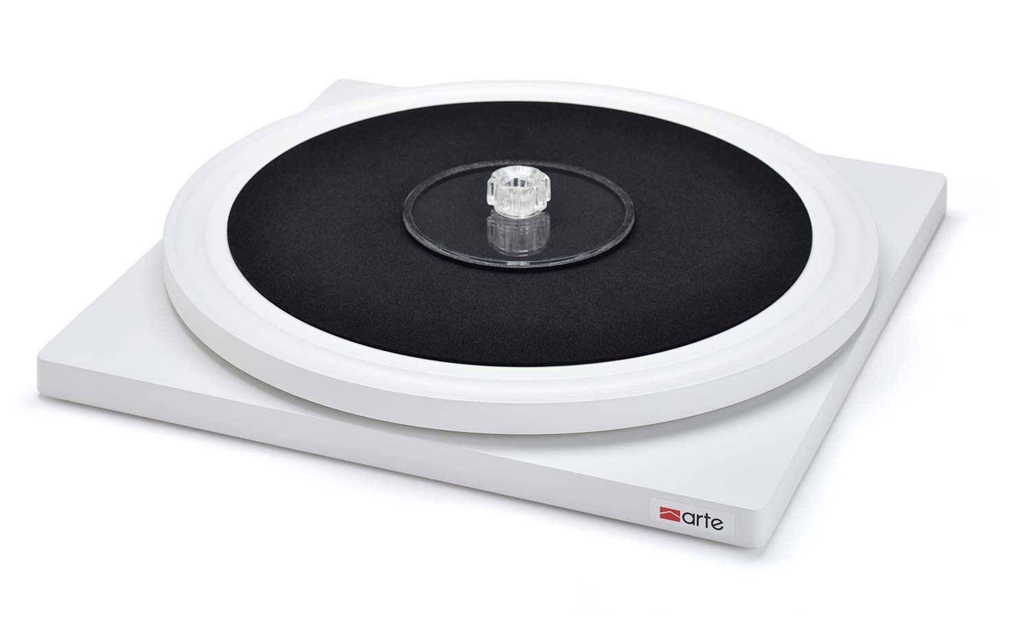 arte record cleaning turntable